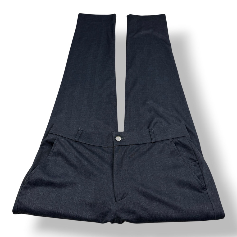 State and Liberty Men Athletic Fit Chino Pants Navy Blue 4-Way Stretch 32x31